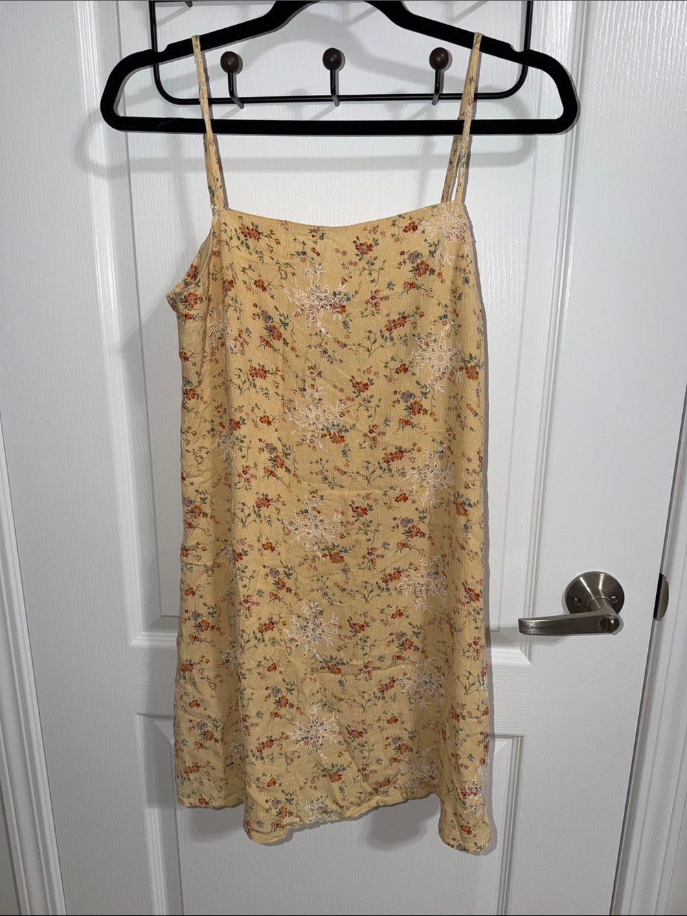 Yellow Floral Dress